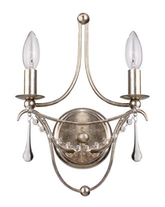 Crystorama 2-Light Metro Sconce
