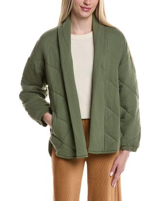 PJ Salvage Pj Salvage Quilted Jersey Jacket