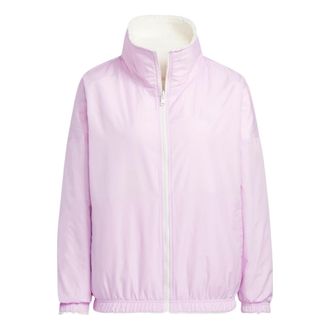 adidas (WMNS) adidas Metrevboa Jacket Asia Sizing White Pink HM7111