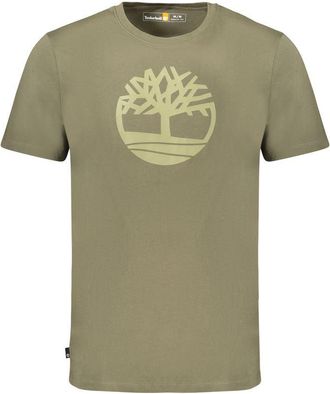 Timberland Verde Katoenen T-shirt voor Mannen