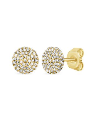 Sabrina Designs 14K 0.50 ct. tw. Disc Earrings