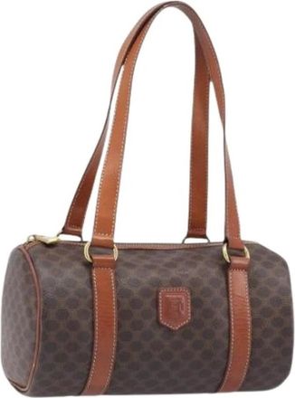 Celine Pre-owned Vintage Hand Bag - Dames - Vintage Schoudertas - Bruin - ONE Size - Leer - Vintage