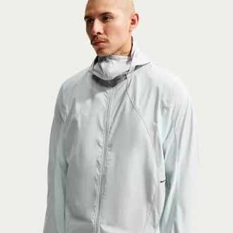 Nike Mens Tech Helios Dri-FIT Long-Sleeve Shell in Grey | IF0903-097