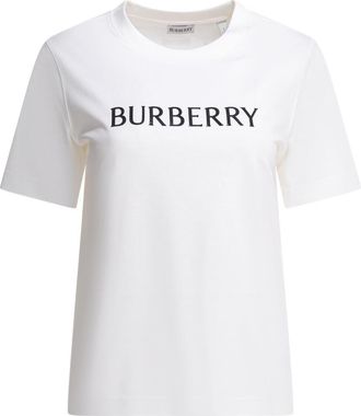 Burberry Cotton T-Shirt With Logo