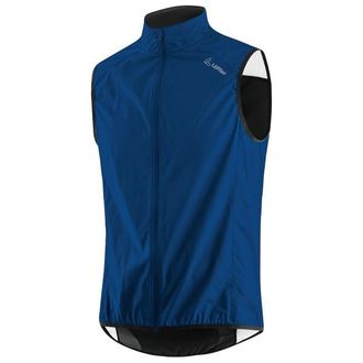 LOEFFLER Bike Vest Comfort Fit WPM Pocket Velogilet f&uuml;r Herren | blau