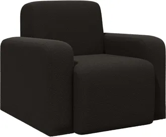 vidaXL Sill&oacute;n Negro Boucl&eacute; Vidaxl