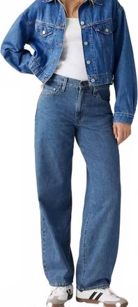 Levi's Premium Baggy Dad Jeans In Blue