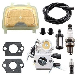 OEM Carburador - Para Motosierra Ms171 Ms181 Ms201 Ms211 - Kit De Reparaci&oacute;n Completo - Filtro De Aire 1139 120 1602 - Reemplazo C1q-s123c C1q-s119c C1q-s