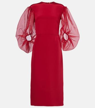 Altuzarra Danielle silk cady midi dress
