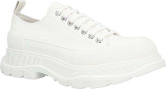 Alexander McQueen Alexander Mcqueen Mens Canvas Tread Sneaker, Never Worn (Authentic Pre-Loved)