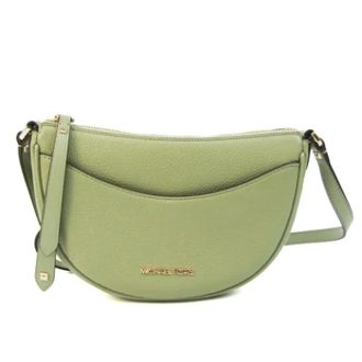 Michael Kors Pre-owned Cross Body Bags, female, Green, Size: ONE SIZE Pre-owned Leather shoulder-bags
