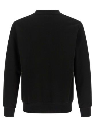 Lacoste Logo-Embroidered Sweatshirt - Black