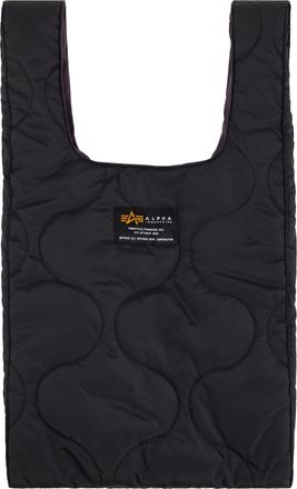 Alpha Industries Tragetasche ALPHA INDUSTRIES Shopper Reversible Bag, Damen, Gr. onesize, schwarz, Obermaterial: 100% Polyester; Futter: 100% Polyester; F&uuml;llung: 100% 