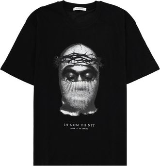 Ih Nom Uh Nit Black Crew Neck T-Shirt