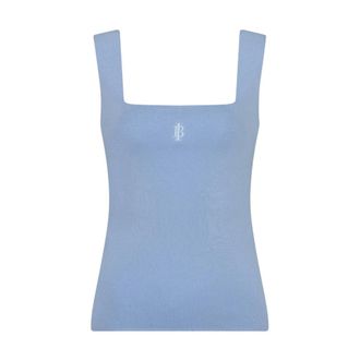 Ibana Kara Top - Dames - Tops - Blauw - Maat: M