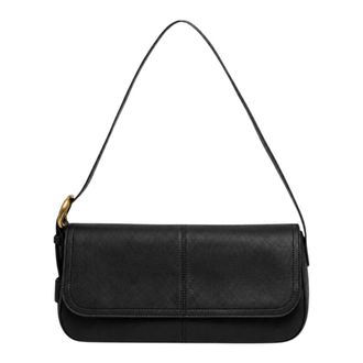 Twinset Shoulder Bags, female, Black, Size: ONE SIZE Small Leather Shoulder Bag