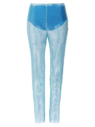 Giuseppe Di Morabito Womens Sequin Mesh Pants