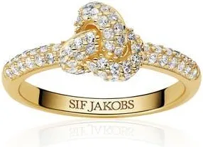 Sif Jakobs Jewellery Ring Imperia in 18K Gold Plated at Nordstrom, Size 7.5