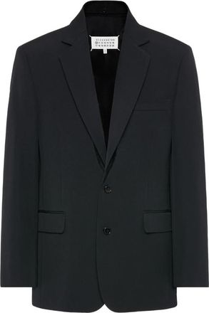 Maison Margiela Folded Collar Wool Blazer