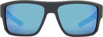 Costa TAXMAN Blue Mirror Polarized Glass Square Mens Sunglasses 6S9116 911607 59