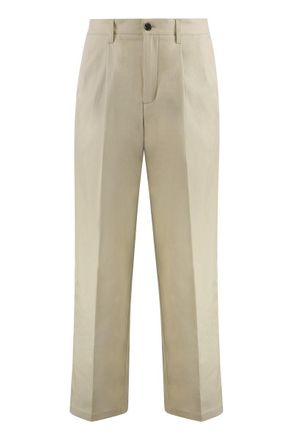 Department Five Whisky Pants In Cotton Blend