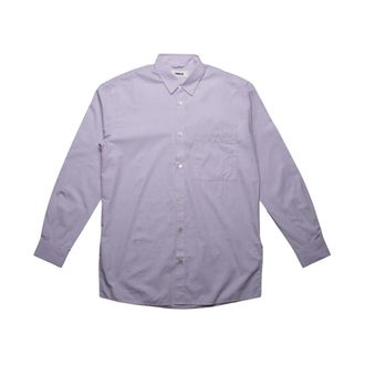 Tekla Casual Shirts, male, Pink, Size: XS Relaxed Long-Sleeved Shirt