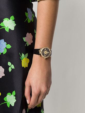 Vivienne Westwood Orologio con dettaglio Orb - Nero