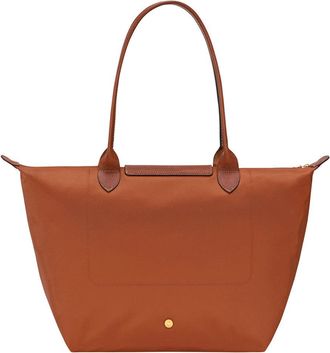 Longchamp Womens Tote Bag Le Pliage Original Beige Polyamide Shoulder