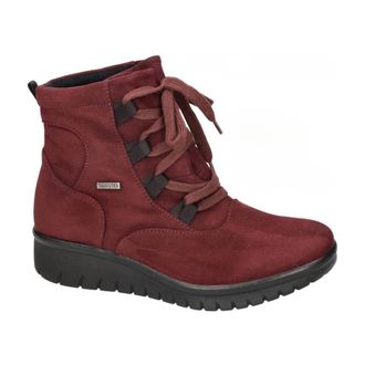 Josef Seibel Calais 08 Boot - Dames - Veterlaarzen - Rood - 38 EU - Schoenen