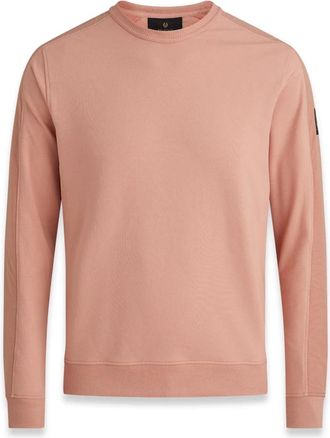Belstaff Sudadera Transit - Heren - Sweatshirts - Roze - L - Katoen - Hoodies & sweatvesten