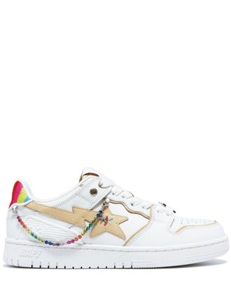 Bapy by A Bathing Ape Sk8 Sta leather sneakers - unisex - Leather - 7 - White