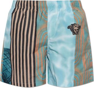 Versace Uomo, Costumi da bagno, Multicolore, 2Xl, new
