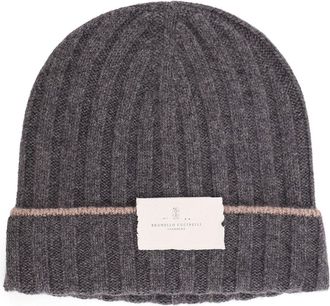 Brunello Cucinelli Beanie Cashmere Hat-Uomo
