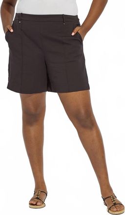 Lyss&eacute; Amanda Twill Shorts In Black