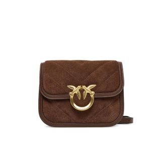 Pinko Pinko, unisex, Tassen, Bruin, Maat: ONE Size