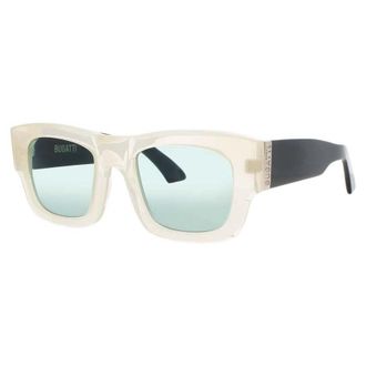 Bugatti Unisex Black Rectangular Sunglasses 48MBNEBK