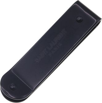 Saint Laurent Black Metal Money Clip (Pre-Owned)