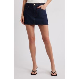 Frame Denim The Denim Miniskirt in Rinse at Nordstrom Rack, Size 29