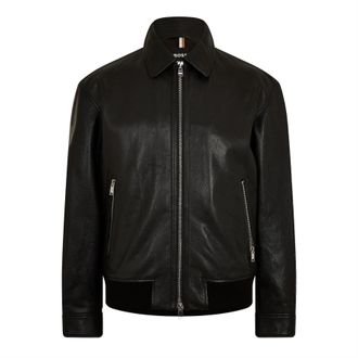 HUGO BOSS Mens Merwyn in Black - Size 38 (Chest)