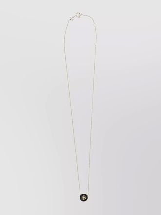 Tory Burch enamel pendant necklace