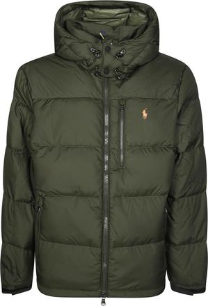 Polo Ralph Lauren Fleece Zip Jas - Heren - Winterjassen - Groen - L - Jassen