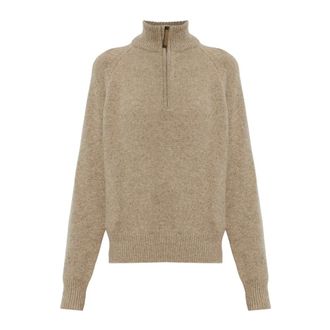 Sease Maglione Athos in Cashmere - - Knitwear - Donna - Beige - XS