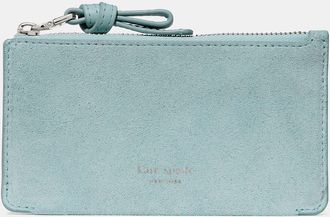 Kate Spade New York Loop Suede Zip Card Case