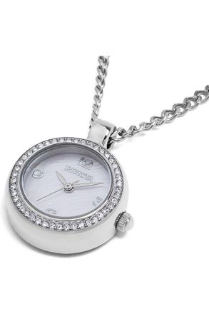 Invicta Mini 49931 Dames Horloge - Quartz Uurwerk - Roestvrij Staal met parelmoeren Wijzerplaat - 22mm