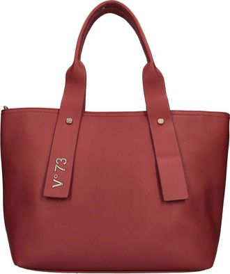 V&deg; 73 Tote Bag - Dames - Shoppers - Rood - ONE Size - Leer - Tassen