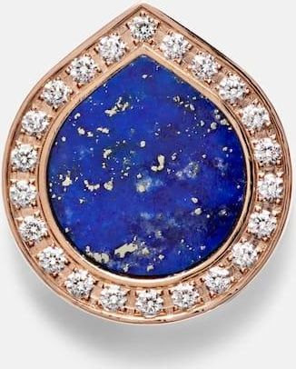 Repossi Orecchini Antifer in oro 18kt con lapislazzuli e diamanti