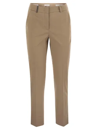 VIP【関税送料無料】希少 FABIANA FILIPPI BEIGE COTTON PANTS FABIANA FILIPPI Wide-Leg Viscose Satin Trousers | Neiman Marcus