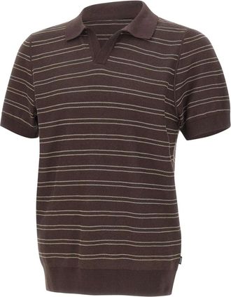 HUGO BOSS Narciso Poloshirt - Heren - Polos - Bruin - 3XL - Katoen - Tops