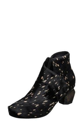 Antelope Greta Genuine Calf Hair Bootie in Black at Nordstrom Rack, Size 7