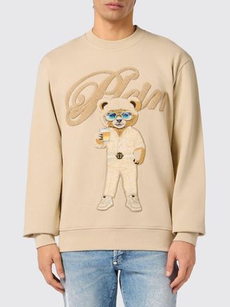 Philipp Plein Felpa Teddy con maxi logo